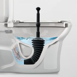 Marco Paul Heavy Duty Black Toilet Plunger - thumbnail 7