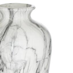 Hill Interiors Chours Marble Vase in White - thumbnail 2
