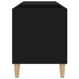 Berkfield Home Record Cabinet Black 84.5x38x48 cm Engineered Wood - thumbnail 6