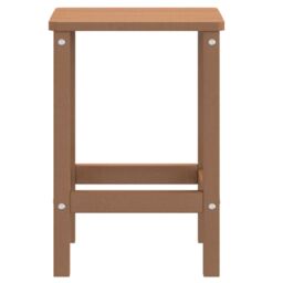 Berkfield Home Garden Adirondack Table Brown 38x38x46 cm HDPE - Size: 38 x 38 x 46 cm - thumbnail 4