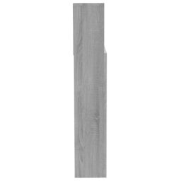 Berkfield Home Headboard Cabinet Grey Sonoma 200x19x103.5 cm - thumbnail 4