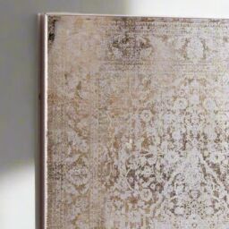 Love Lace Antique Etched foxed Wall Art Mirror in Bronze - thumbnail 3