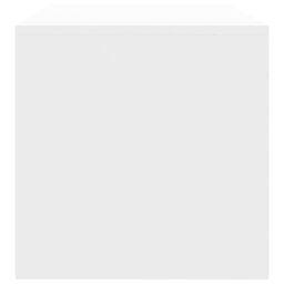 Berkfield Home TV Cabinet White 120x40x40 cm Engineered Wood - Size: 120 x 40 x 40 cm - thumbnail 5