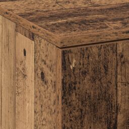 Berkfield Home Highboard Old Wood 60x35x180 cm Engineered Wood in Brown - Size: 60 x 35 x 180 cm - thumbnail 9