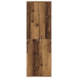 Berkfield Home Highboard Old Wood 60x35x180 cm Engineered Wood in Brown - Size: 60 x 35 x 180 cm - thumbnail 6