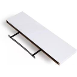 PAWNORA Floating Wall Shelves Invisible white 40cm - thumbnail 2