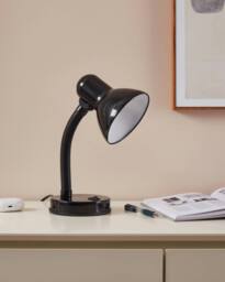 Eglo Basic Black Plastic Flexible Table Lamp - thumbnail 2