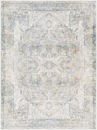 Livabliss Lilian-Washable Taupe Brown Vintage Traditional Boho Living Dining Rug - Size: 200 cm x 275 cm - thumbnail 2