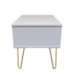 Ready Assembled 2 U Bexley 1 Drawer Wide Side Table (Ready Assembled) in Dark Blue - thumbnail 2