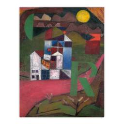Artery8 Paul Klee Framed Wall Art Print Villa R Cubist Cityscape Painting - Size: A3 - thumbnail 3