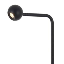 Netlighting Eyes 125.5cm Floor Lamp 6W LED 3000K 390lm Sand Black 3yrs Warranty - thumbnail 4
