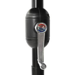 Berkfield Home Harmful 3-Tier Parasol with Aluminium Pole Anthracite 2 m in Black - thumbnail 7