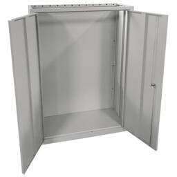 Phoenix Safe Company Stationery Cupboard in Grey with Key Lock, SCF1491GGK - Size: 140 cm x 100 cm - thumbnail 3