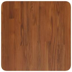 Berkfield Home Square Table Top Dark Brown 40x40x2.5cm Treated Solid Wood Oak - Size: 40x40x2.5 cm - thumbnail 1