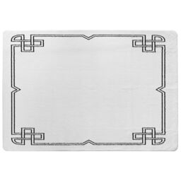 Benjamin Tate Design Roman Ornamental Frame Rug in Natural - Size: Large - thumbnail 1