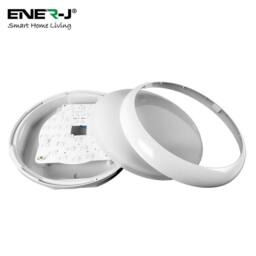 ENER-J 9 in 1 LED Bulkheads with Power Switchable (12W-15W-18W) & CCT Switchable, Size: 320mm, IP65 & IK10, 3 Years Warranty in White - thumbnail 4