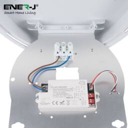 ENER-J 9 in 1 LED Bulkheads with Power Switchable (12W-15W-18W) & CCT Switchable, Size: 320mm, IP65 & IK10, 3 Years Warranty in White - thumbnail 7