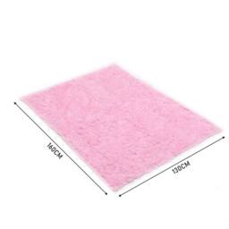 SPETLEK Pink Teddy Fleece Weighted Blanket Kids Sleep Therapy Sensory Anxiety - Size: 130 cm x 160 cm - thumbnail 2
