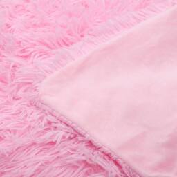 SPETLEK Pink Teddy Fleece Weighted Blanket Kids Sleep Therapy Sensory Anxiety - Size: 130 cm x 160 cm - thumbnail 6