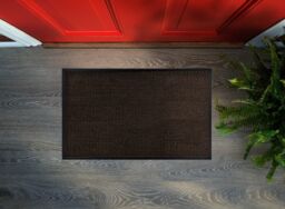 RugsX Texas 456 Doormat in Brown - Size: 40 cm x 60 cm - thumbnail 4
