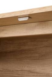 Living and Home Modern Sideboard with Double Doors & Adjustable Interior in Natural - thumbnail 8