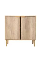 Living and Home Modern Sideboard with Double Doors & Adjustable Interior in Natural - thumbnail 3