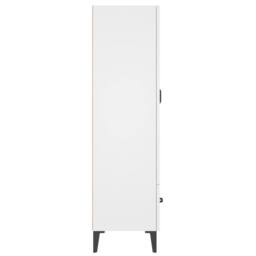 Berkfield Home Highboard White 70x31x115 cm Engineered Wood - Size: 70 x 31 x 115 cm - thumbnail 6