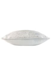 Prestigious Textiles Radiance Jacquard Piped Cushion in Silver - Size: 55 cm x 55 cm - thumbnail 3