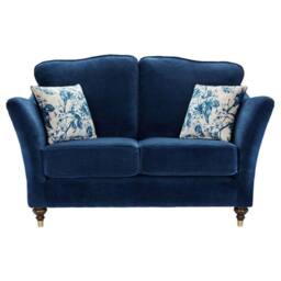 Stratus Interiors Windsor Aston Navy Upholstered Sofa Collection with Rolled Arms in Blue - thumbnail 7