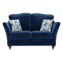 Stratus Interiors Windsor Aston Navy Upholstered Sofa Collection with Rolled Arms in Blue - thumbnail 6