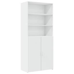 Berkfield Home Highboard White 80x42.5x249 cm Engineered Wood - thumbnail 4