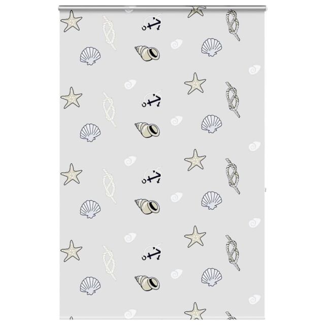 Berkfield Home Shower Roller Blind with Cassette 150x240 cm Fabric Width 146 cm in Black - image 1