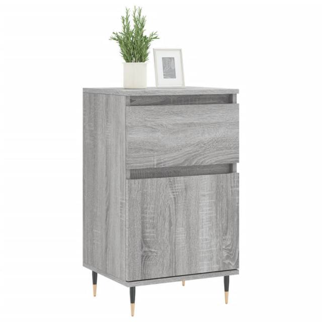 Berkfield Home Sideboards 2 pcs Grey Sonoma 40x35x70 cm Engineered Wood - Size: 40 x 35 x 70 cm - image 1
