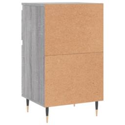 Berkfield Home Sideboards 2 pcs Grey Sonoma 40x35x70 cm Engineered Wood - Size: 40 x 35 x 70 cm - thumbnail 9