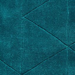 The Rug Shop UK Green Luxurious Modern Easy to clean Machine Made Chequered Area Rug - Size: 150 cm x 230 cm - thumbnail 4