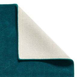 The Rug Shop UK Green Luxurious Modern Easy to clean Machine Made Chequered Area Rug - Size: 150 cm x 230 cm - thumbnail 2