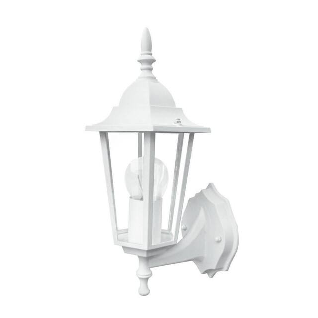 Netlighting MILANO Outdoor UP Wall Lanterns White IP44 20.8x36x17cm - Size: 20.8x36x17 cm