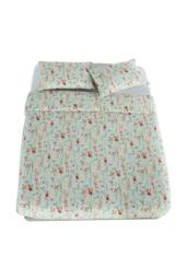 Martex Studio Edition Spring Meadow Duvet Cover Set in Jade - Size: Super King - thumbnail 9