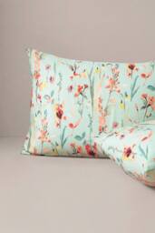 Martex Studio Edition Spring Meadow Duvet Cover Set in Jade - Size: Super King - thumbnail 8