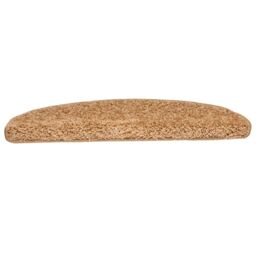 Berkfield Home Carpet Stair Treads 15 pcs Beige 65x21x4 cm - Size: Medium - thumbnail 4