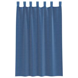 Berkfield Home Voile Curtains with Loops 2 pcs Royal Blue 140x175 cm - thumbnail 4