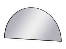 Vente-unique Semi-Circle Designer Metal Mirror - L50 X H100 Cm - Black - GAVRA - thumbnail 6
