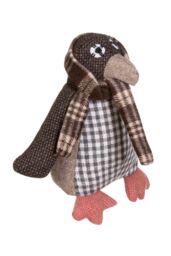 Orsina Heritage Large Penguin Door Stop in Brown - thumbnail 2