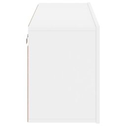 Berkfield Home TV Cabinet Wall-mounted White 100x30x41 cm - Size: 100 x 30 x 41 cm - thumbnail 7
