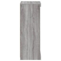 Berkfield Home Sideboard with LED Lights Grey Sonoma 41x37x100 cm - Size: 41 x 37 x 100 cm - thumbnail 7