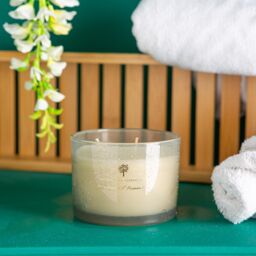 Nicola Spring 350g Pomelo & Passion Fruit Soy Candles - Pack of 3 - Double Wick Jars in Grey - thumbnail 6