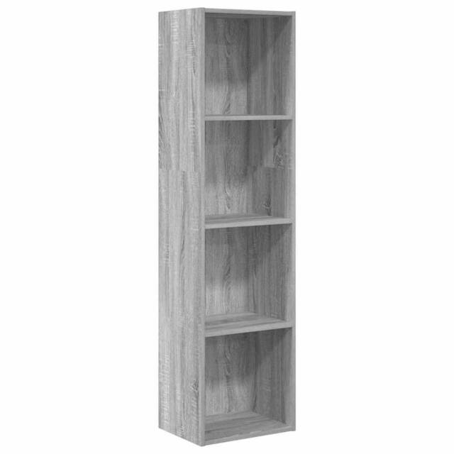 Berkfield Home Bookcase Grey Sonoma 40x30x152 cm Engineered Wood - Size: 40 x 30 x 152 cm - image 1