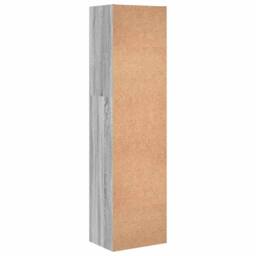 Berkfield Home Bookcase Grey Sonoma 40x30x152 cm Engineered Wood - Size: 40 x 30 x 152 cm - thumbnail 7