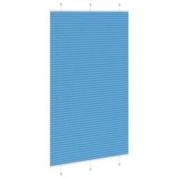Berkfield Home Pleated Blind Blue 120x200 cm Fabric Width 119.4 cm Polyester - thumbnail 4