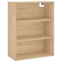 Berkfield Home Highboard Sonoma Oak 69.5x34x180 cm Engineered Wood in Brown - thumbnail 5